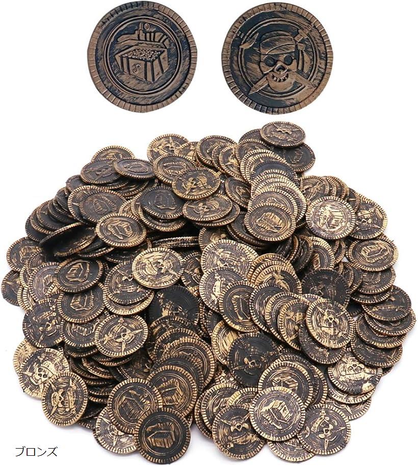 楽天市場】金貨 アンティーク コイン 宝箱 ゴールド お金 古銭 海賊