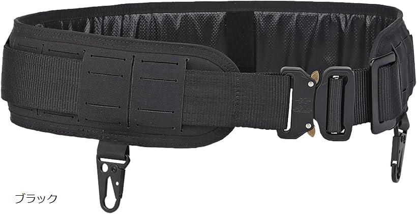 楽天市場】タクティカルベルト 軽量化レーザーカット仕様 MOLLEパッド