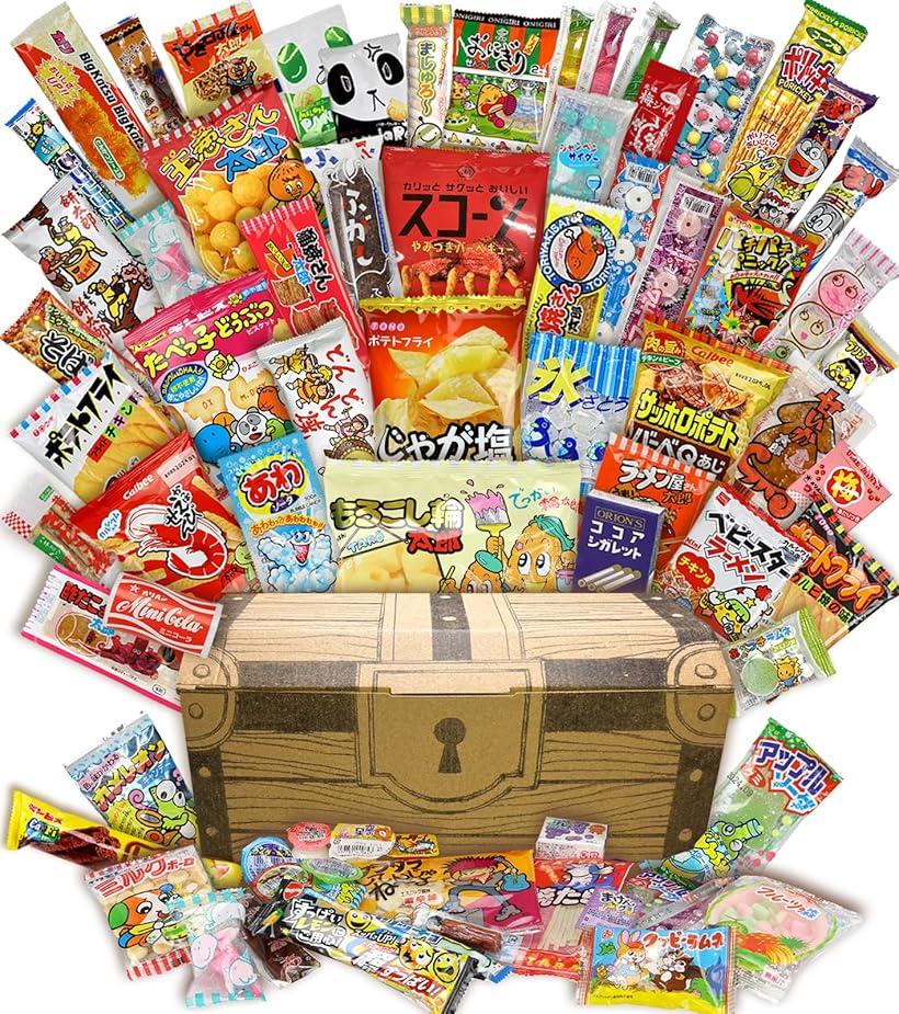 【ANIRA】　お菓子まとめ売り (36)と(60) Amazon.co.jp: 【 12種の駄菓子 計60点セット 】駄菓子 お菓子