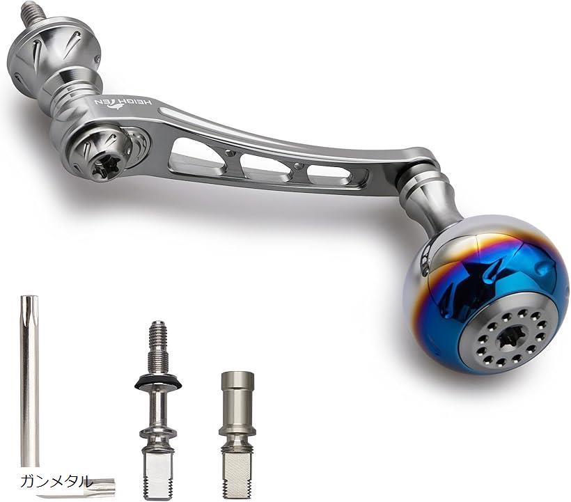 美品　超軽量　シマノ用　55mmシングルハンドル　コルクノブ　MTCW スタンド 美品超軽量シマノ用55mmシングルハンドルコルクノブMTCW スタンド