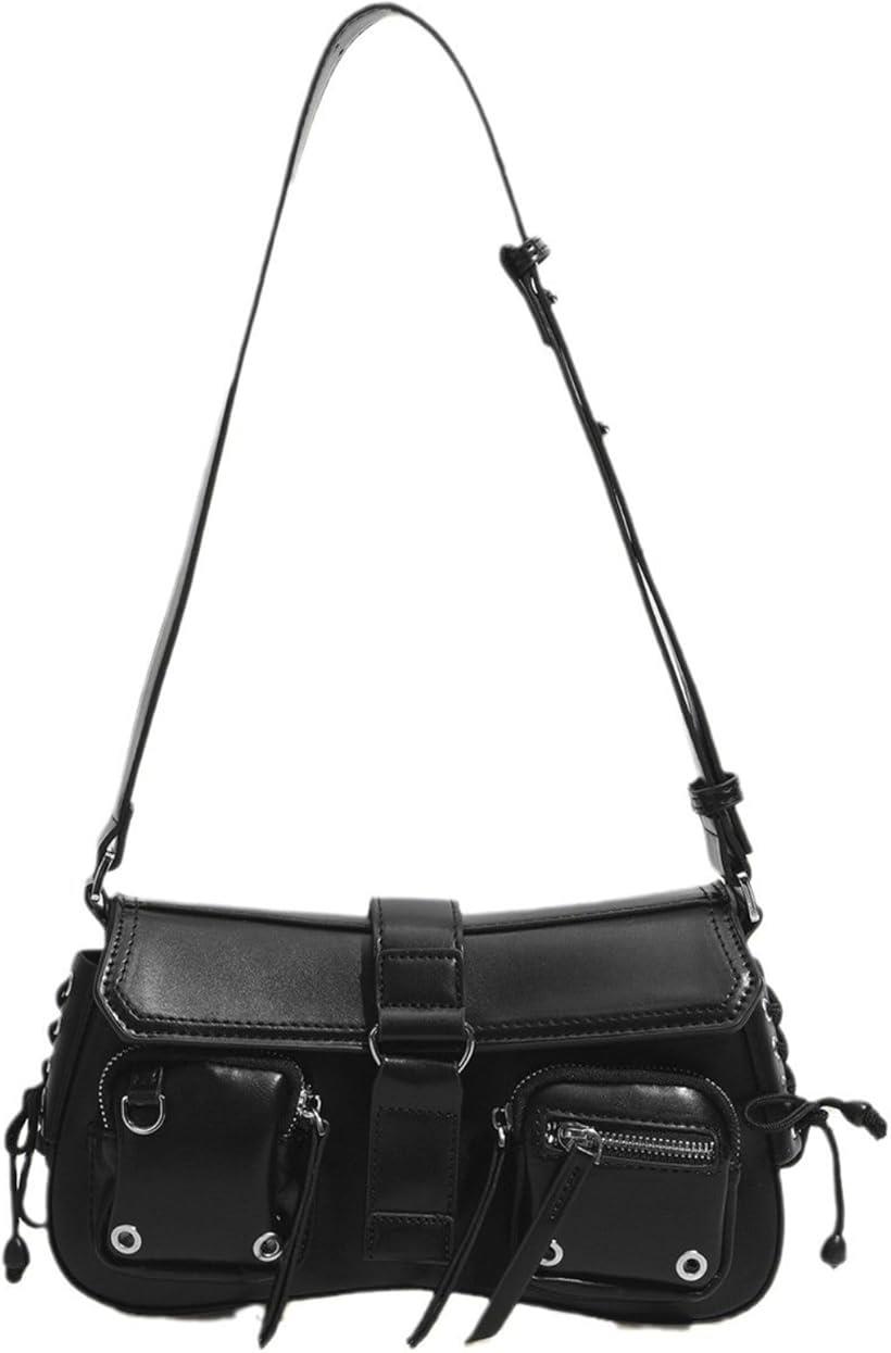 【早い者勝ち♪】ブラックショルダーバッグ/ハンドバッグ 早い者勝ち X-girl STUDDED MESSENGER BAG 星型スタッズ◎ (X