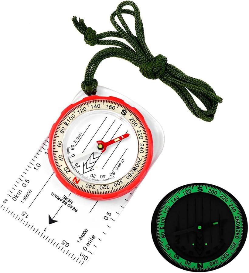 楽天市場】コンパス 方位磁石 機能的 蛍光 夜間 レトロ アンティーク