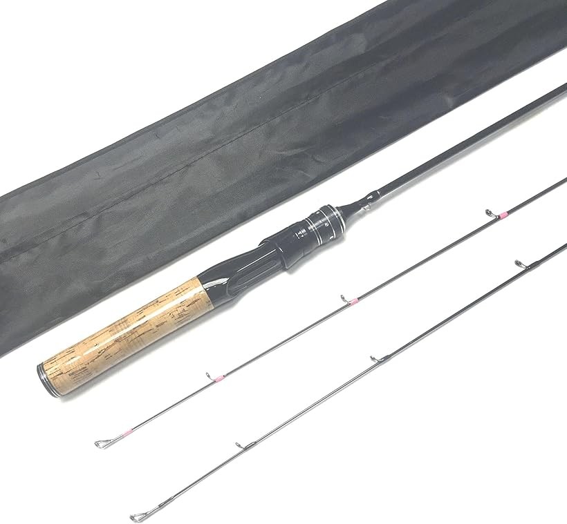 2WAY 5.5フィート 1.68m スピニングロッド 2ピース UL ＆ トラウトルアーロッド 岩魚 山女 ライトリグ メバル アジ (2WAY 5.5ft(1.68m)スピニング2ピース(UL＆L), 5.5ft(1.68m))