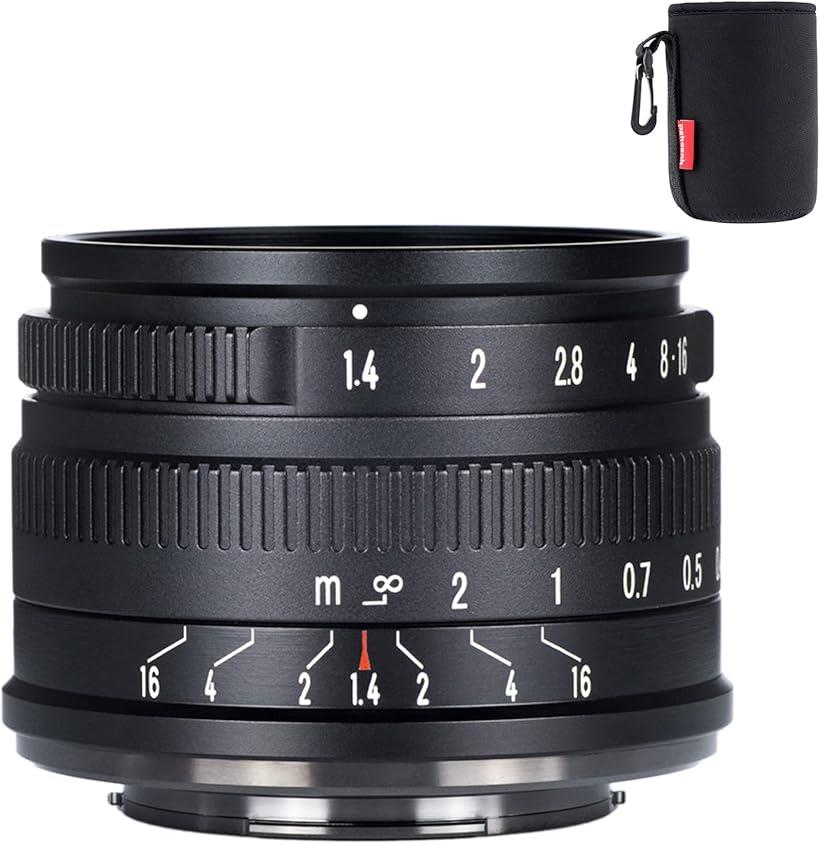 VBESTLIFE 35mm F1.6 CCTV Cマウント大口径レンズ マニュアルフォーカス単焦点レンズ ソニーNEX M4 / 3 FX対応(シルバー) Amazon | Vbestlife VBESTLIFE 35mm F1.6 CCTV Cマウント大口径