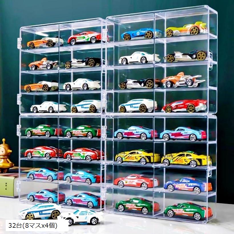 楽天市場】heizi トミカケース ミニカー 収納 1/64 アクリル