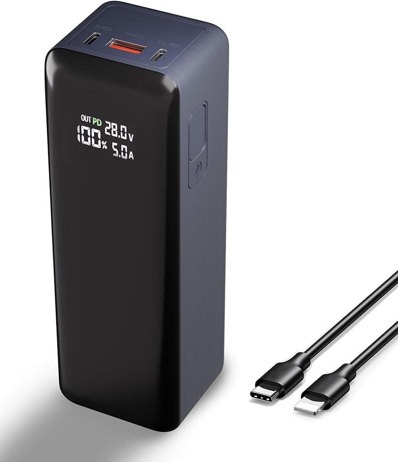 楽天市場】モバイルバッテリー 大容量 140W 急速充電 40000mAh 3