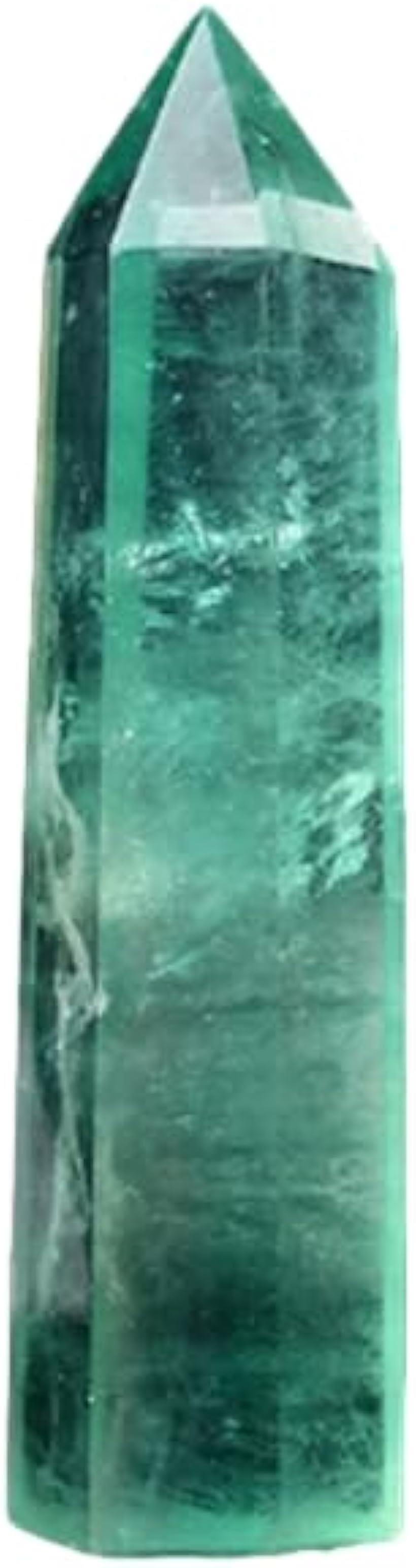 楽天市場】フローライト 蛍石 六角柱 天然石 置き物 Fluorite
