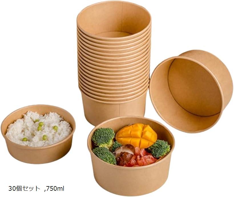 楽天市場】使い捨て弁当箱 どんぶり 使い捨て容器 蓋付き ランチ