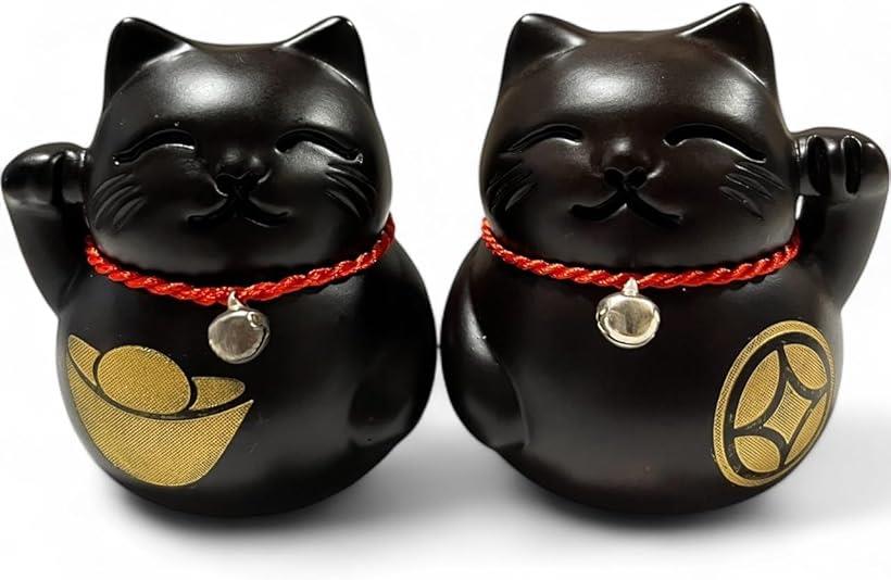 楽天市場】金運・招福【招き猫】ペア招き猫 縁起物 幸運 繁盛 開店祝い