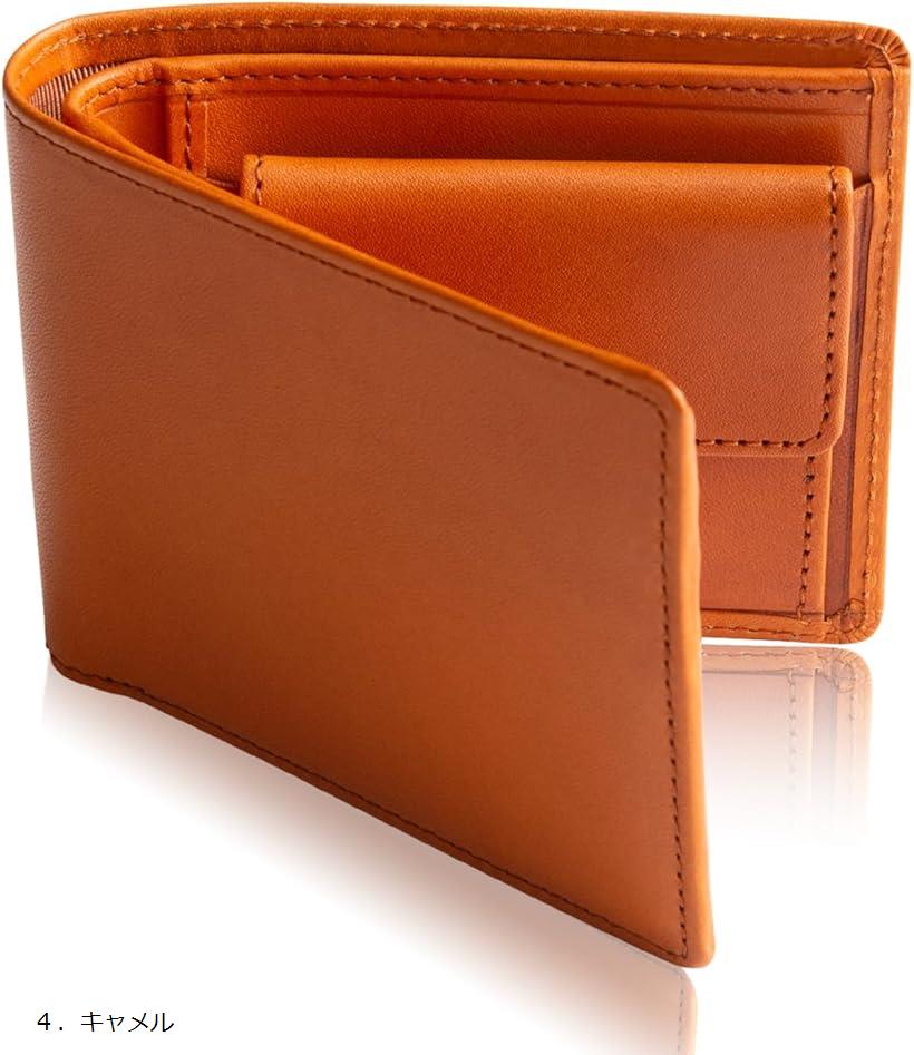 楽天市場】栃木レザー 財布 メンズ 2つ折り 赤タグ付 二つ折り 本革 二