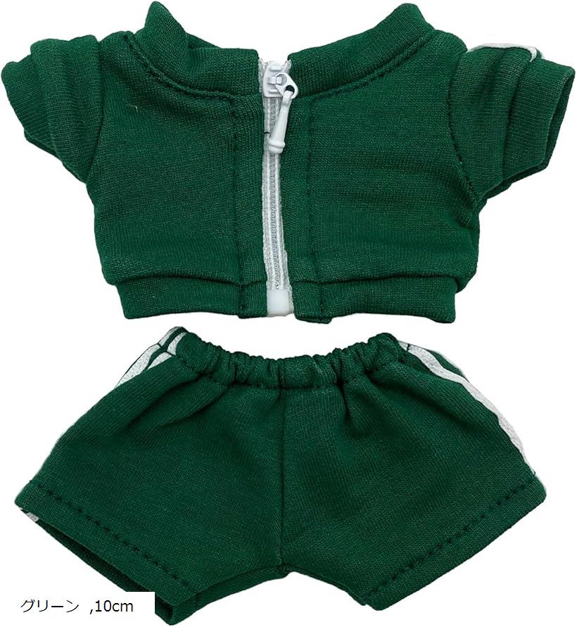 楽天市場】ぬい服 ぬいぐるみ 人形 ジャージ (グリーン, 10cm) : OHstore