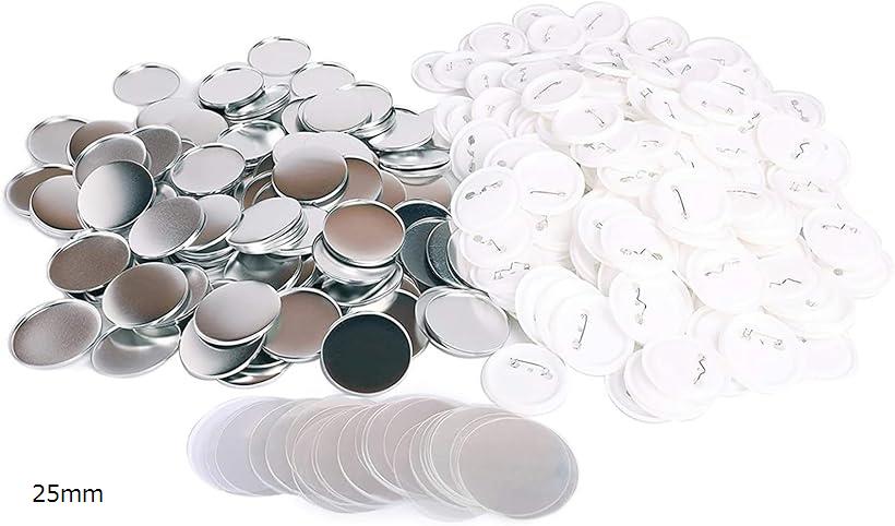 楽天市場】25mm 缶バッジ パーツ セット 250個 : クラフトモンキー