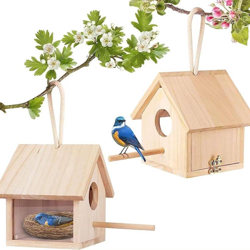 巣・巣箱 kotori 在庫処分】NOELAMOUR 巣箱 野鳥 屋外 完成品 鳥の巣 繁殖