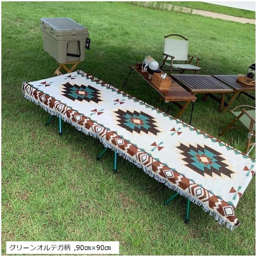 楽天市場】コット用ラグ キャンプ ラグマット アウトドア 民族柄