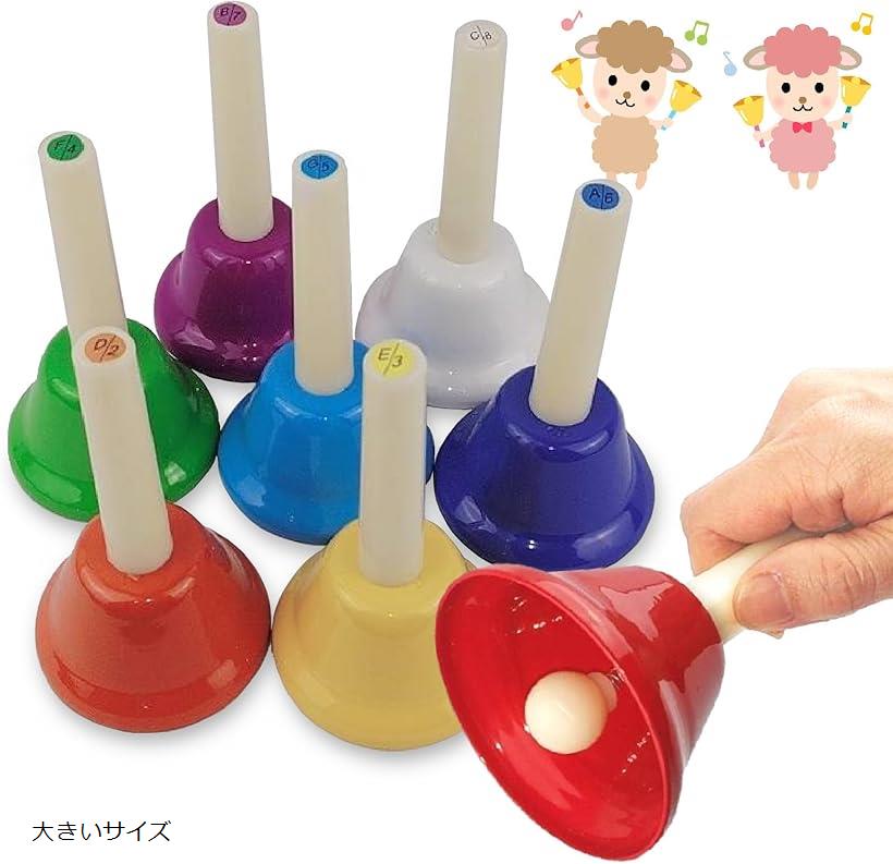 楽天市場】【楽天ランキング1位入賞】ミュージックベル ハンドベル 8音