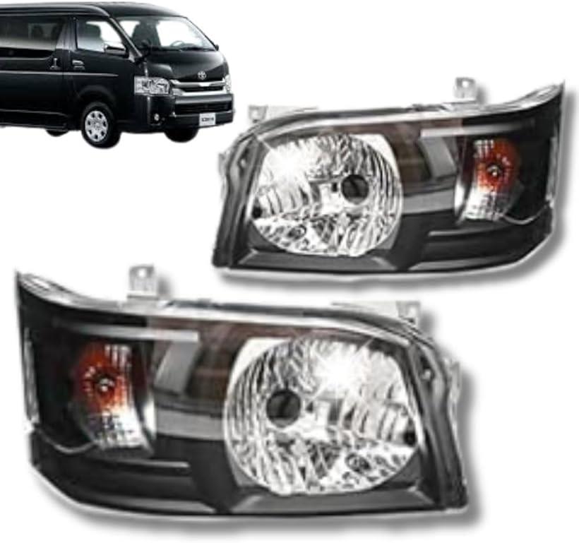 楽天市場】互換品 互換品 ヘッドライト トヨタ 200系 ハイエース 1型 2