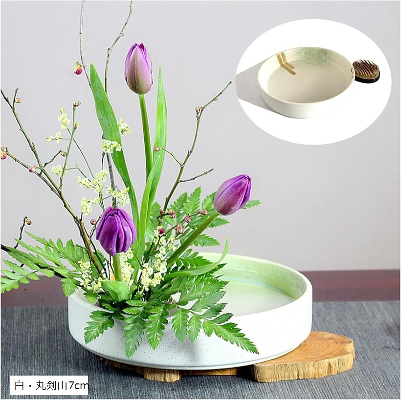 楽天市場】【楽天ランキング1位入賞】互換品 生け花 花器 水盤 20cm