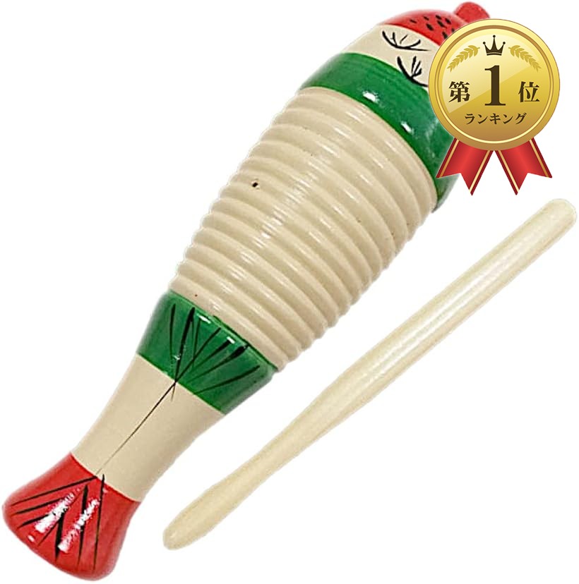 楽天市場】AllBright ギロ ウッドギロ パーカッション 楽器 音楽 演奏