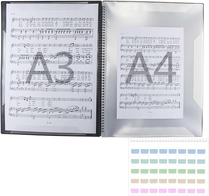 楽天市場】楽譜ファイル A3縦型 バンドファイル 書き込める ビッグ