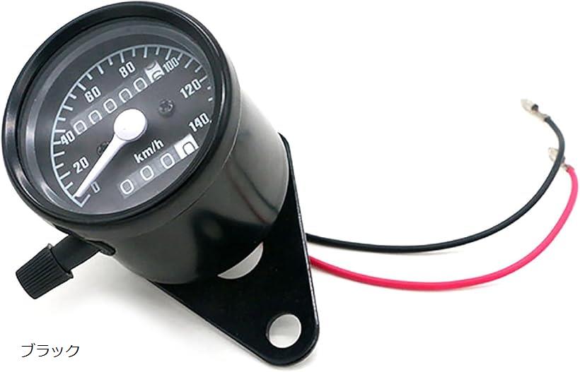 楽天市場】互換品 汎用 バイク用 スピードメーター 140km 12V バック