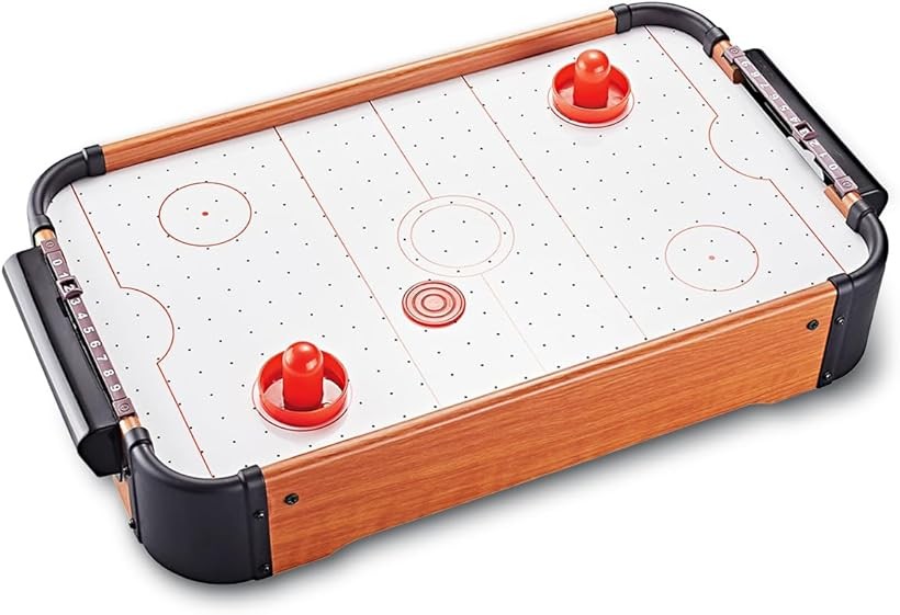 楽天市場】エアホッケー おもちゃ 卓上 ゲーム テーブル 木製 レトロ