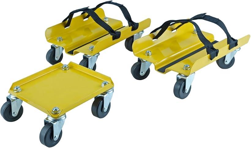 楽天市場】スノーモービル台車セット 耐荷重682Kg 高耐久ストラップ