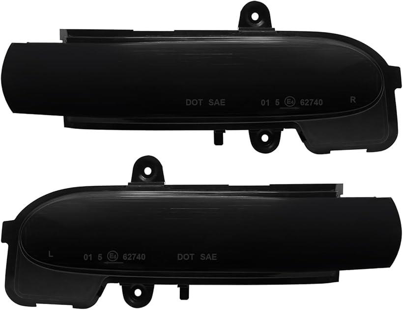 互換品・・ 互換品 ベンツ スモークレンズ仕様 W203 Cクラス LED 流れて光る ドアミラー シーケンシャルウインカー 純正交換タイプ 左右１組 (スモーク)