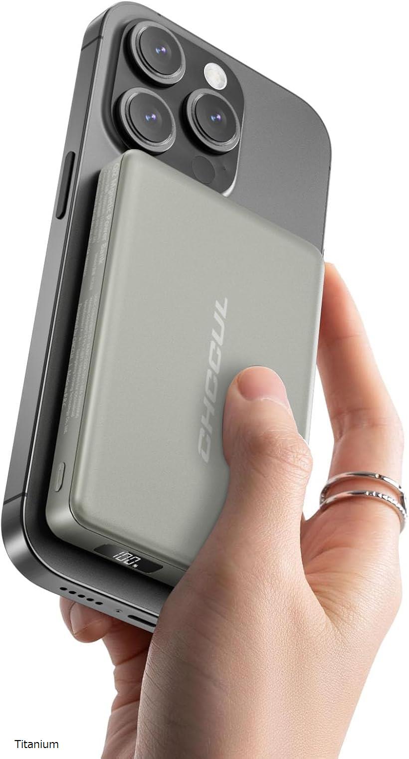 楽天市場】互換品 Qi2モバイルバッテリー MagSafe対応 10000mAh大容量