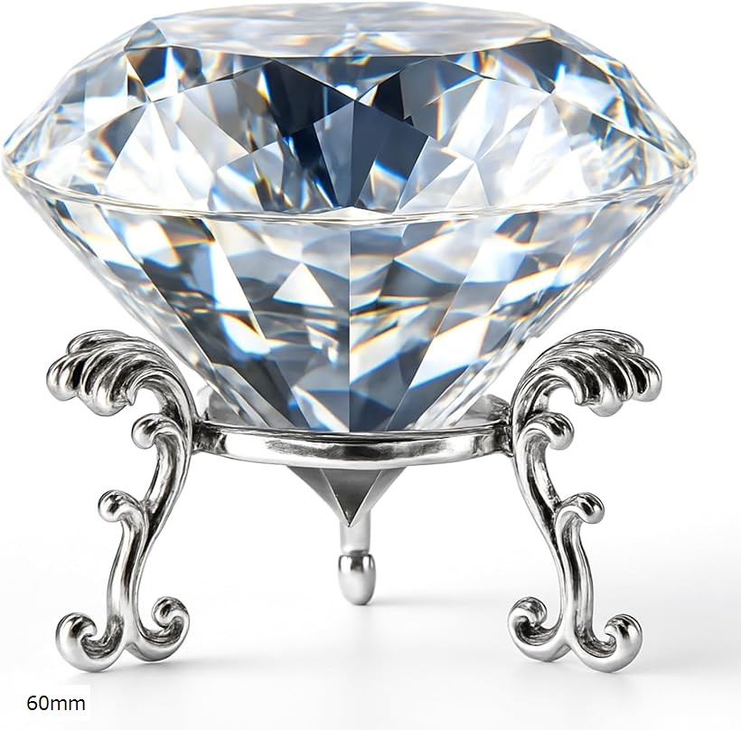 楽天市場】クリスタル ダイヤモンド クリア 宝石 置物 オブジェ