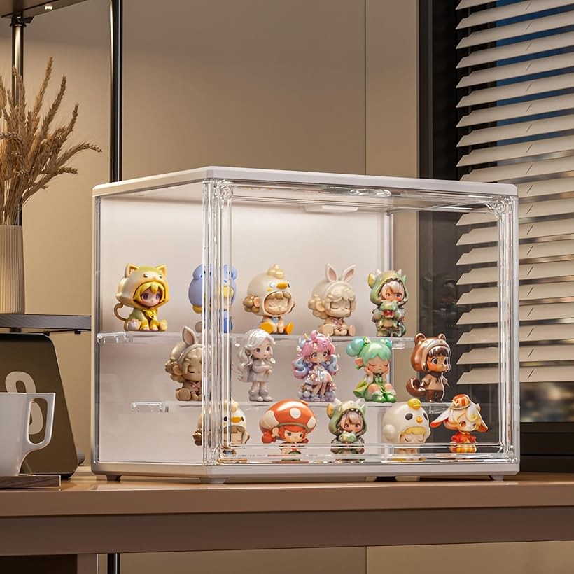 【まとめ売り】美少女フィギュア 6体セット アクリルケース付き / コレクション 楽天市場】フィギュアケース アクリルケース LED照明 人感センサー付け