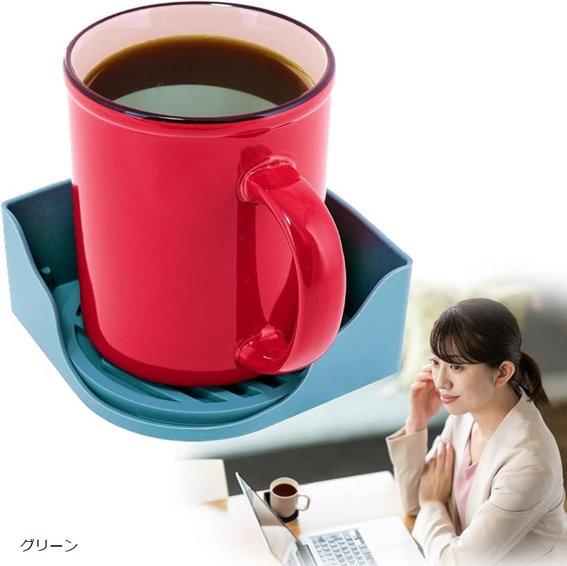 楽天市場】こぼさない ドリンクホルダー コースター シリコン 卓上