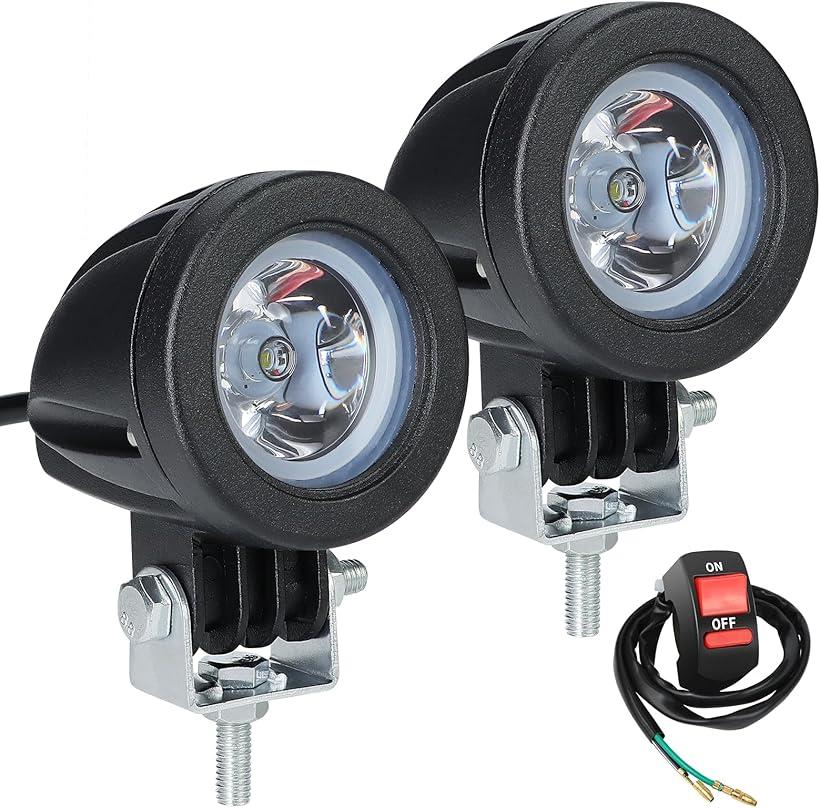 楽天市場】2個 LED作業灯 12V 24V 小型 汎用 スポット ライト セット