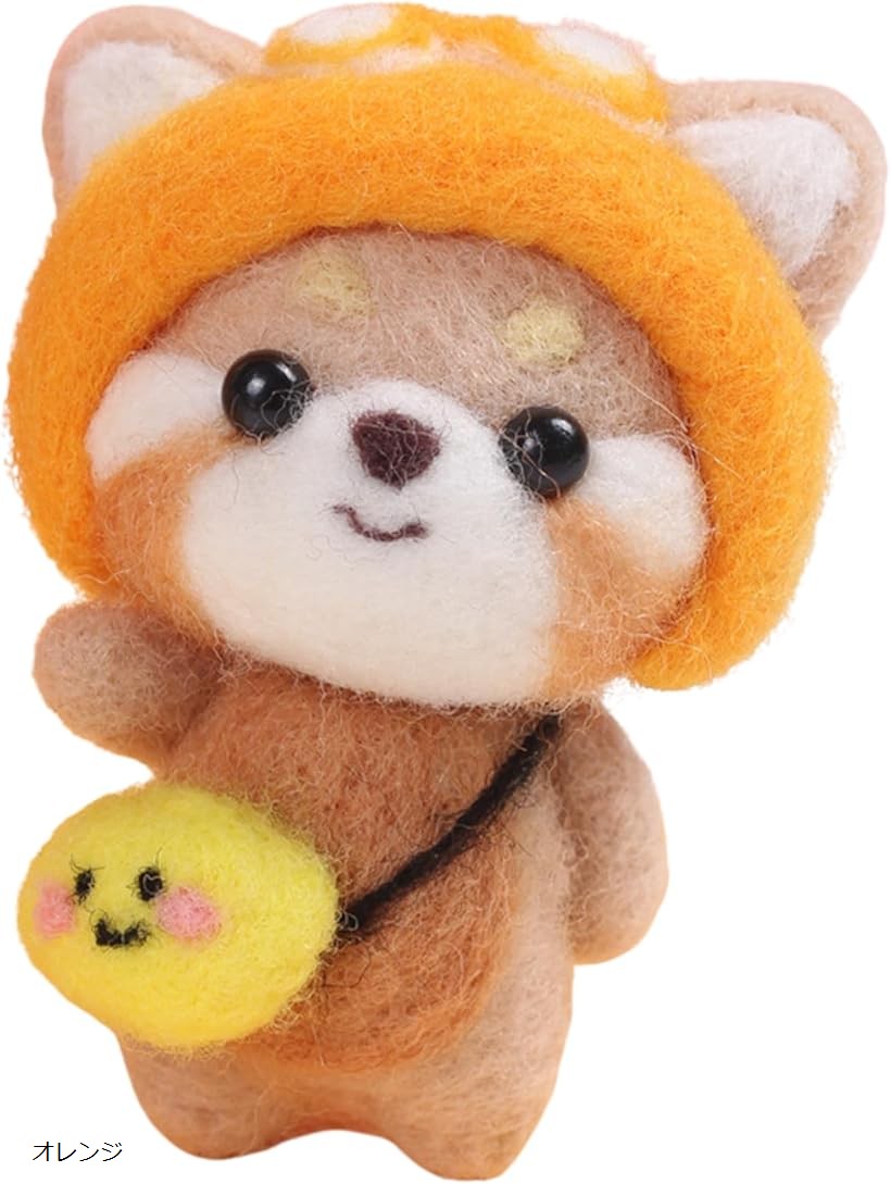 楽天市場】羊毛フェルト 動物 犬 ニードル ぬいぐるみ かわいい DIY