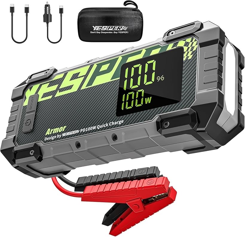 楽天市場】ジャンプスターター 20000mAh大容量 3000Aピーク電流 12V 車