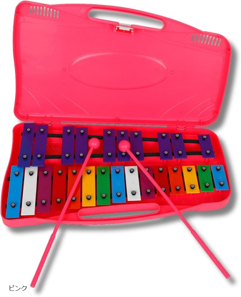 楽天市場】Ennbom 改良版サウンドブロック カラフル オルフ楽器 8音 鉄