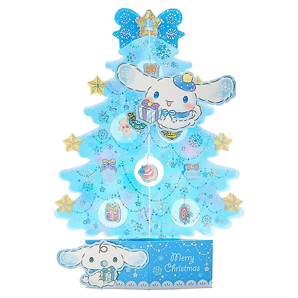 楽天市場】シナモロール クリスマスカード 立体クリスマスツリーカード