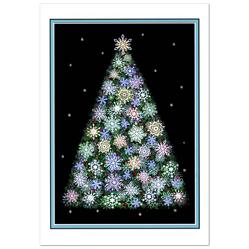 楽天市場】クリスマスカード 洋風 二つ折り 金子知子 GS-117（KK-01