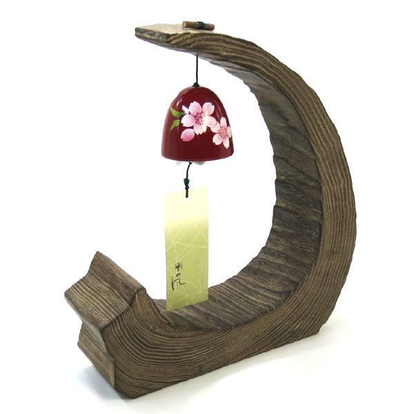 Ashiya Hori Mansho Do Rakuten Global Market Desk Bell Porcelain Desk Bell Porcelain Wind Chime Cherry Aizu Tung R 88 Sakura