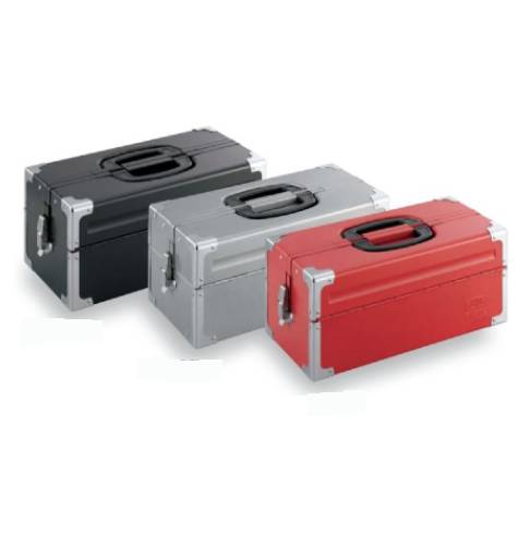 ツールケース 頑丈 工具箱 メタルケース BX322 赤 レッド BX322SV シルバー BX322BK 黒 ブラック TONE｜工具店のツクルド