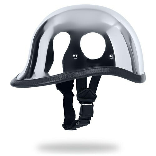 銀輪 安全帽 自動二輪車 ビンテージ メンズ レディース M~XXL アメリカン JOCKEY HALF HELMET ジョッキーハーフヘルメット クローム HORIZON HELMETS