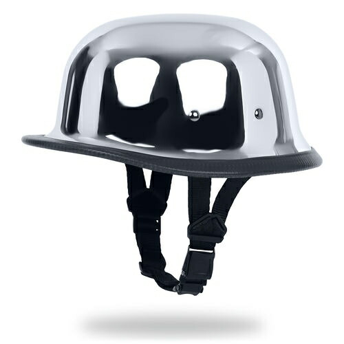 銀輪 安全帽 自動二輪車 ビンテージ メンズ レディース M~XXL アメリカン GERMAN HALF HELMET ジャーマンハーフヘルメット クローム HORIZON HELMETS