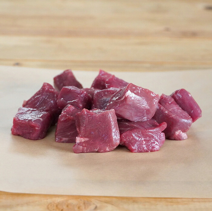 市場 100% 柔らかい サイコロ グラスフェッドビーフ 赤身 牛肉 ヒレ 牧草牛 角切り ステーキ 250g