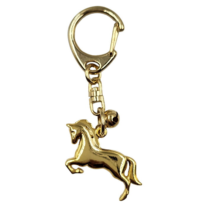 楽天市場】縁起の良い、金の馬 根付け紐・【 飛躍 】日本製 : 馬グッズ