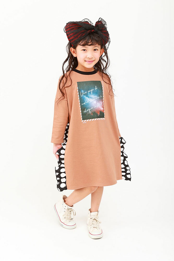 ゲリラ兵特売催し Offクーポン 39店屋全品骨子2二倍 21新作 秋冬 Minau ミシガンナウ Photo Print Dress ワンピース 後列ヘアー 裏毛ワンピース お子さんおべべ キッズ こだわり影法師 刷る 格好のいい 素敵 キッズ服 乙女 100 110 1 130 140 Ritzattorneys Com