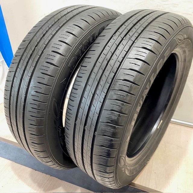 中古　タイヤ　中古タイヤ　185/60R15　ダンロップ　ENASAVE　EC300+　サマータイヤ　185/60/15　2本｜ホルチン商事 中古タイヤショップ