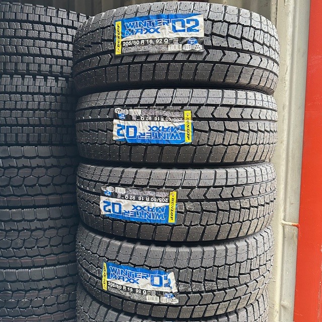 楽天市場】☆2025年製☆ダンロップ WINTERMAXX02 205/60R16 92Q