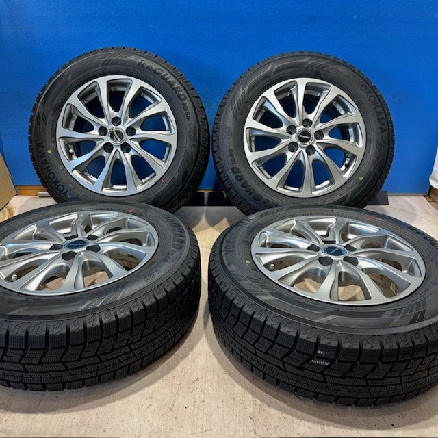 楽天市場】中古 スタッドレス ホイールセット 195/65R15 15×6J ET：45