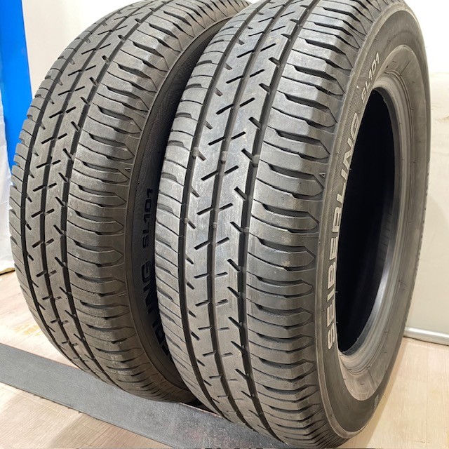 中古　 タイヤ　中古タイヤ　215/65R16　ブリヂストン　SEIBERLING SL101　215/65/16　2本　16インチ　タイヤ｜ホルチン商事 中古タイヤショップ