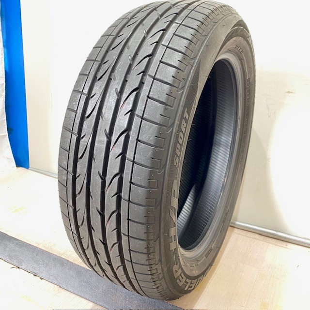 中古　タイヤ　中古タイヤ　225/55R18　ブリヂストン　DUELER H/P SPORT サマータイヤ　225/55/18　1本　18インチ　タイヤ｜ホルチン商事 中古タイヤショップ