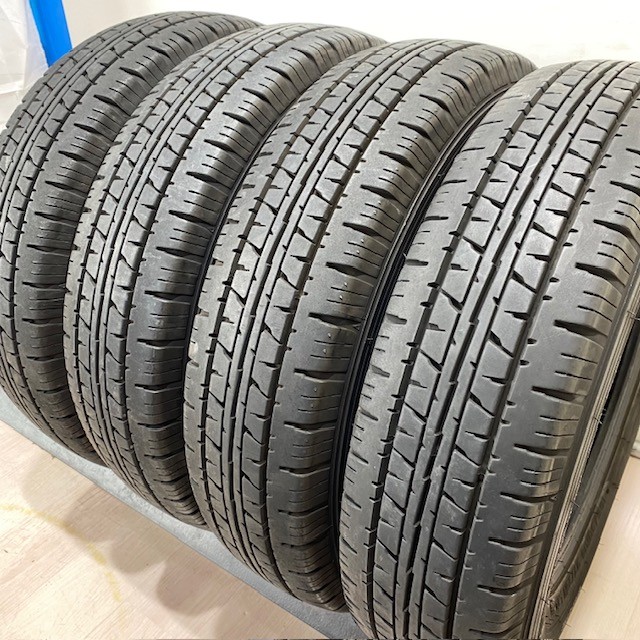中古　中古タイヤ　165/80R14 97/95 N LT　ダンロップ　ENASAVE VAN01　165/80/14　165R14　8PR　同様　サマータイヤ　4本｜ホルチン商事 中古タイヤショップ